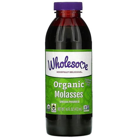 Wholesome Organic Molasses Unsulphured 16 fl oz - Walmart.com