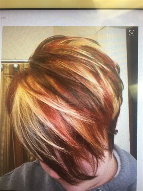 Blonde highlights are the perfect complement for copper red hair. Pin by Paula Reid on Hair, make up | Red blonde hair, Red ...