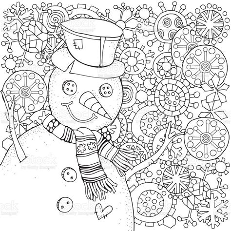 Free Printable Full Page Winter Coloring Pages And Book For Kids