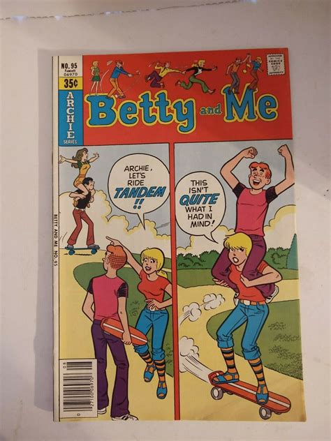 Archie Collectible Comic Book Betty And Me No 95 1978 Everything Else