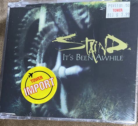 Staind Its Been Awhile Single Cd Acoustic Version And Suffocate New
