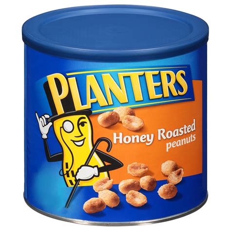 Planters Honey Roasted Peanuts 52 Oz Can Home And Garden