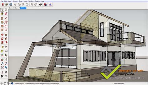 Rumah minimalis dwg ini bisa kalian dapatkan disini. Tips PostPro Hasil Render SketchUp: Gratis Desain Rumah ...