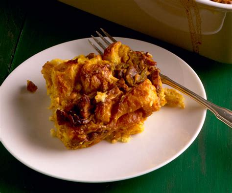 These pumpkin muffins will be the best you've ever had! Pumpkin-Croissant Bread Pudding with Pecans - Recipe ...