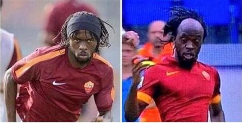 #parma gervinho is actually insane! Gervinho pierde la diadema y muestra su calva desatando ...
