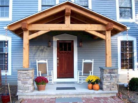 13 Farmhouse Front Porch Decor Ideas Wholehomekover Timber Frame