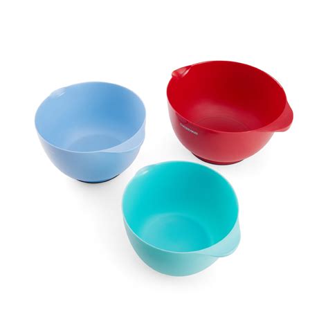 Farberware-Bakers-Advantage-Assorted-Mixing | Plastic mixing bowls, Mixing bowls, Bowl
