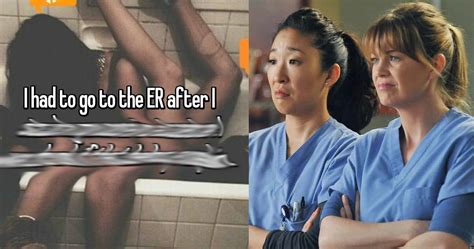15 Painfully Embarrassing Whisper Confessions About Er Visits