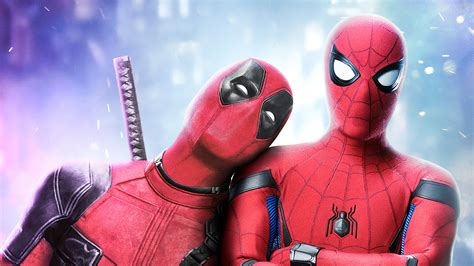 1920x1080 Deadpool And Spiderman Art Laptop Full Hd 1080p Hd 4k Wallpapers Images Backgrounds