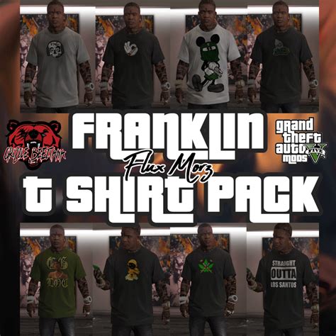Franklin T Shirt Pack Gta Mods Com