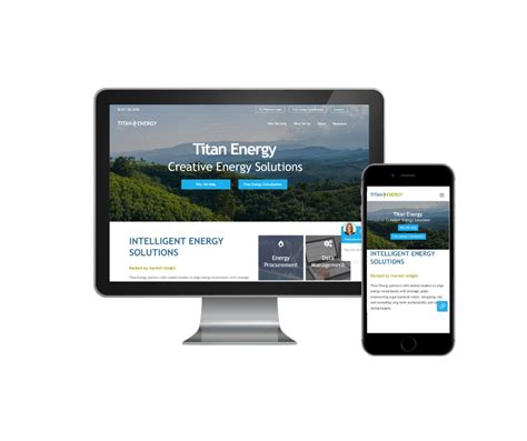 Titan Energy Website Launch Titan Energy