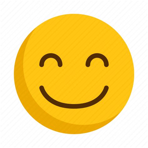 Emoji Emoticon Expression Happy Smiley Icon