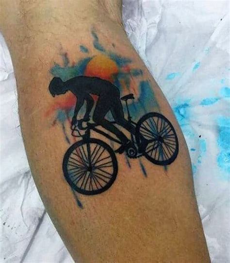 70 Bicycle Tattoo Designs For Men Masculine Cycling Ideas