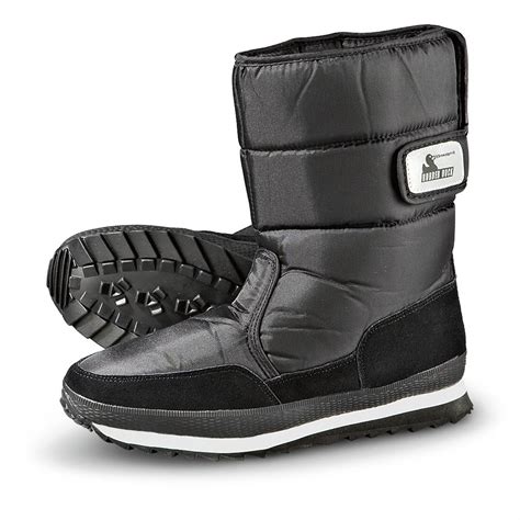 Men's SnowJoggers™ Classic Boots, Black - 166156, Winter & Snow Boots ...