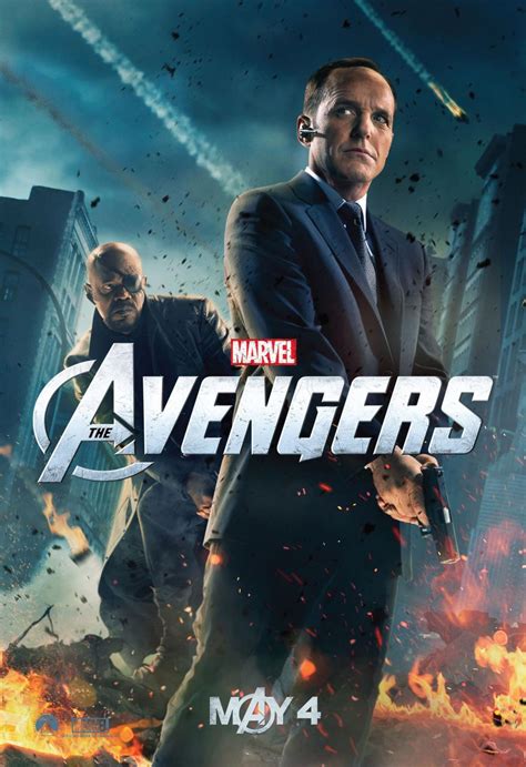 Poster de El Agente Coulson de Los Avengers • Cinergetica