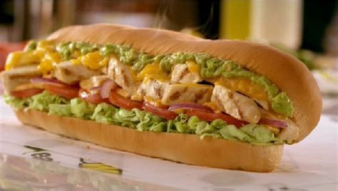 In 2013, researchers from operations planning group at nyct submitted their. Subway Chicken Chipotle Melt with Guacamole sub - features ...