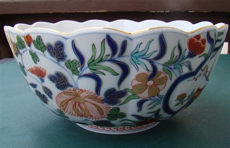 Mottahedeh Burghley House Reproduction Of A Japanese Bowl Etsy
