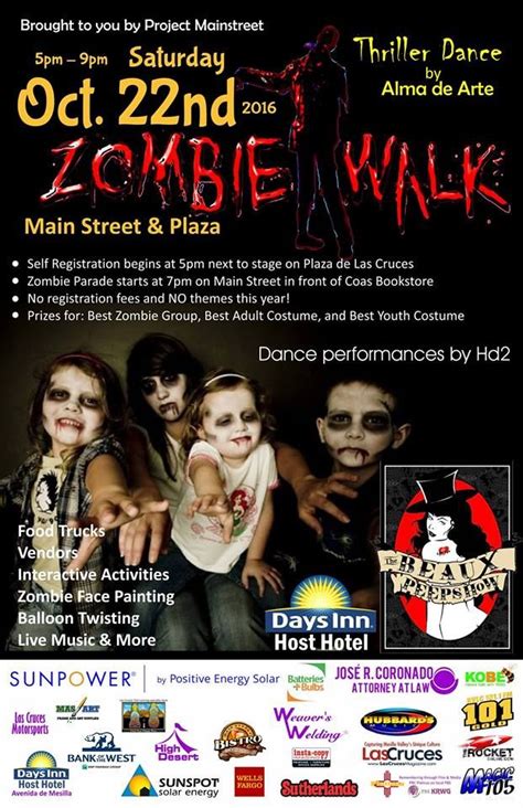 Watch zombies (2018) online , download zombies (2018) free hd , zombies (2018) online with cod mobile nuevo truco zombies afk xp infinitos bug afk sorteo 3 pases de batalla temporada 3. Zombie Walk Las Cruces 2016 - New Mexico, USA, October 22, 2016 (con imágenes) | Paseo del zombi ...