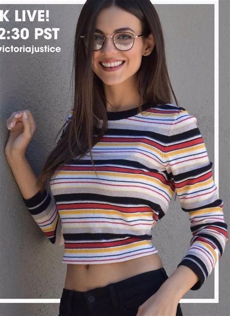 I Cant Get Enough Of Victorias Belly Victoria Justice Women Victoria