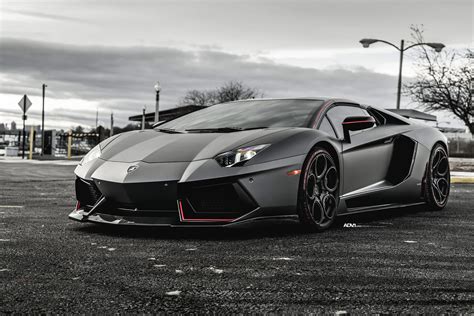 Lamborghini aventador black matte hd with a maximum resolution of 1920x1200 and related matte or black or aventador or lamborghini wallpapers download 1920x1200 download a custom resolution 1024 x 768 1440 x 900 1280 x 720 1366 x 768 1536x864 1600 x 900 1920 x 1080 360x640 360x720. Matte Gray Lamborghini Aventador Roadster - ADV05C M.V1 CS ...