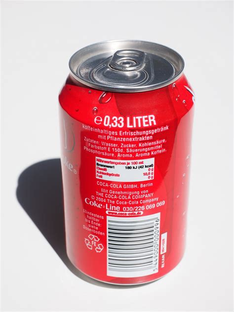 Free Images Red Drink Box Coca Cola Brand Product Back Barcode