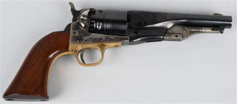 Sold Price Flli Pietta Replica Colt 44 Percussion Revolver August 6