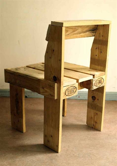 Make sure to sand it out so you have something that's wonderfully smooth and appealing to look at. Pallet Chair - Kito Colchester