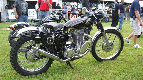 Ajs Motorcycle Motorbike Bike Classic Vintage Retro Race Racing
