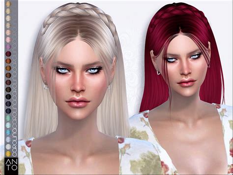 The Sims Resource Anto Carolina Hairstyle