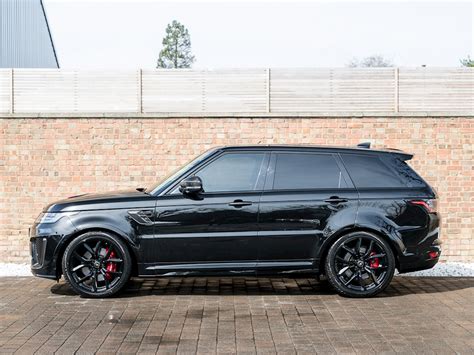 For 2021, the range rover and range rover sport guises get some special editions, a couple of new features, and some slightly higher prices. 2018 Used Land Rover Range Rover Sport Svr | Santorini Black
