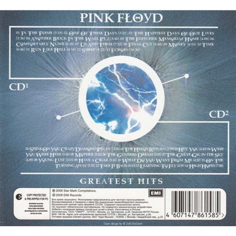 Greatest Hits By Pink Floyd Cd X 2 With Techtone11 Ref117597934