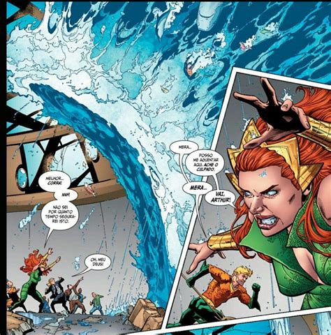 Queen Mera On Aquaman Rebirth Mera Comics Drawings