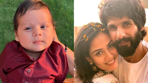 Shahid Kapoor S Son Zain Kapoor Says Hello To The World As Mommy Mira Rajput Shares His First