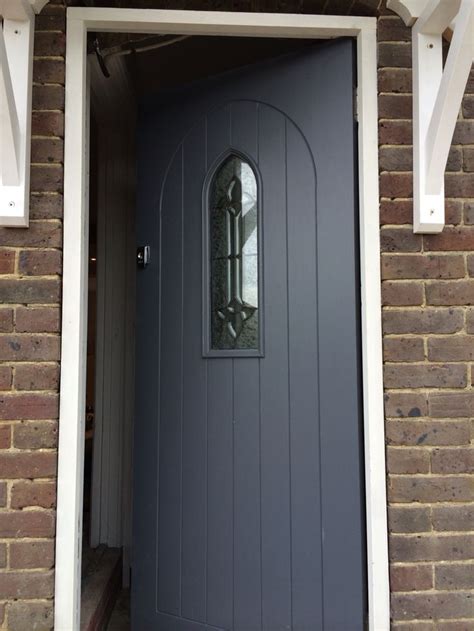 Dulux Gallant Grey The New Front Door Wooden Front Doors Front