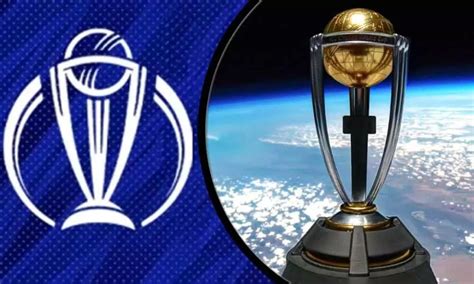 Icc Mens Cricket World Cup Trophy Tour 2023 Launches Into Space