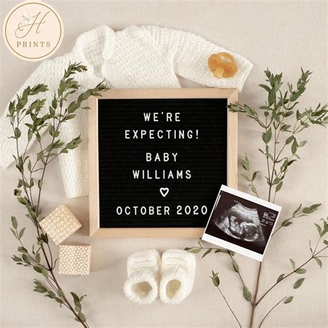 Pregnancy Announcement Free Template Web Explore Professionally