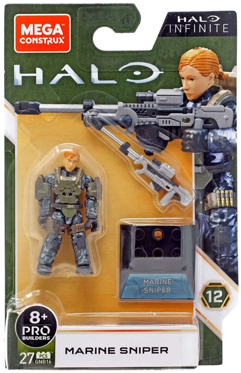 Halo Infinite Heroes Series 12 Marine Sniper Mini Figure Gnb16 Female