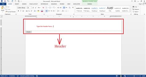 How To Set Header In Word Printable Templates