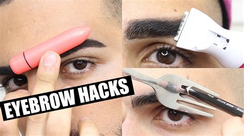 Eyebrow Hacks How To Grow Your Eyebrows Fast Tips Youtube