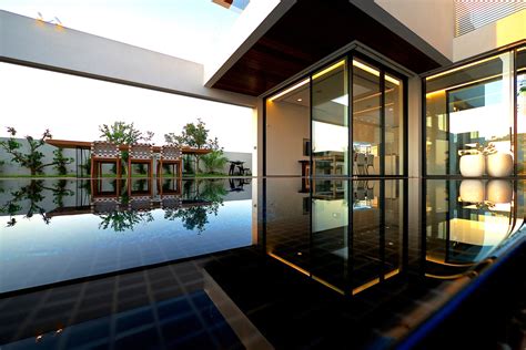 Interior design of modern villa. Modern Luxury Villas Designed By Gal Marom Architects