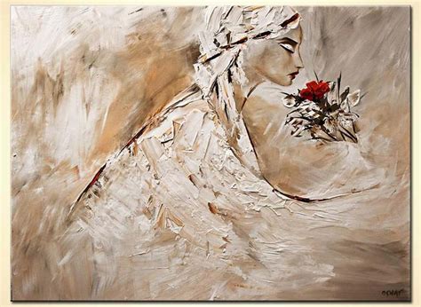 Painting For Sale Painting Of Woman Smelling Rose 6017