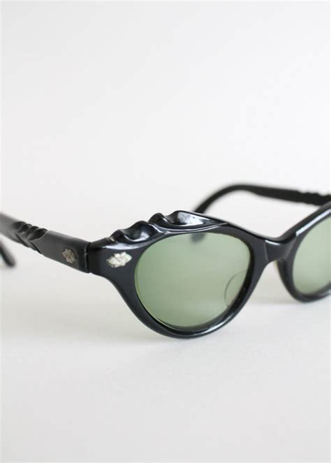 Vintage 1950s Twisted Cat Eye Sunglasses Raleigh Vintage