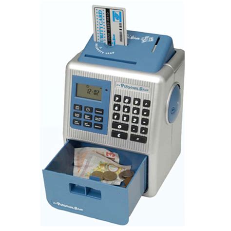 Electronic Personal Mini Atm Money Coin Note Safe Bank Cash Machine