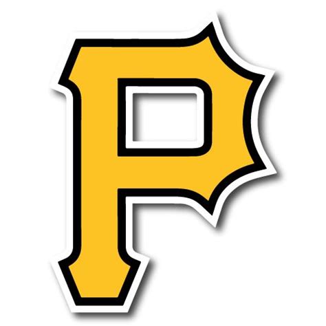 Pittsburgh Pirates P Logo | Pittsburgh pirates logo, Pittsburgh pirates ...