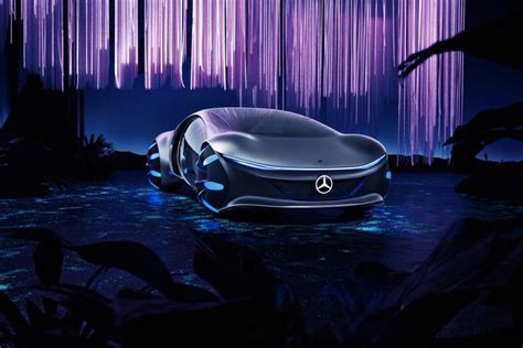 Mercedes Benz Unveils Avatar Inspired Concept Car At Ces 2020 Concept
