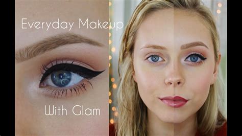 Simple Everyday Makeup With Glam Cosmobyhaley Youtube