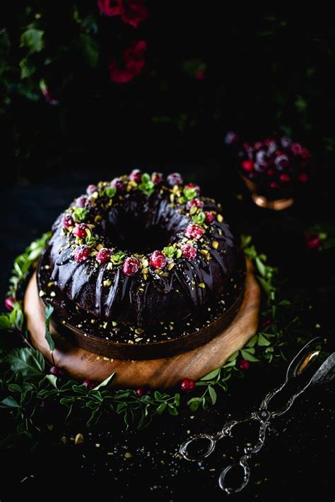 This cake is so delicious and with some crushed peppermint candies and mini red ornaments, it's a breeze to decorate. The Ultimate Chocolate Bundt Cake | Recipe | Chocolate bundt cake, Bundt cake, Christmas bundt cake