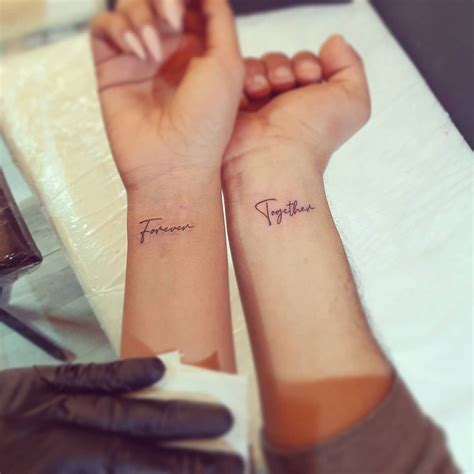 Romantic Small Matching Tattoos For Couples Small Tattoos Ideas