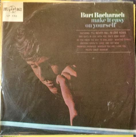 Burt Bacharach Make It Easy On Yourself Vinyl Discogs