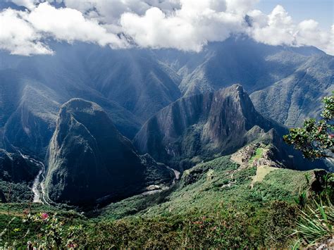 Machu Picchu Clouds Mountain Peru Wallpapers Hd Desktop And Mobile